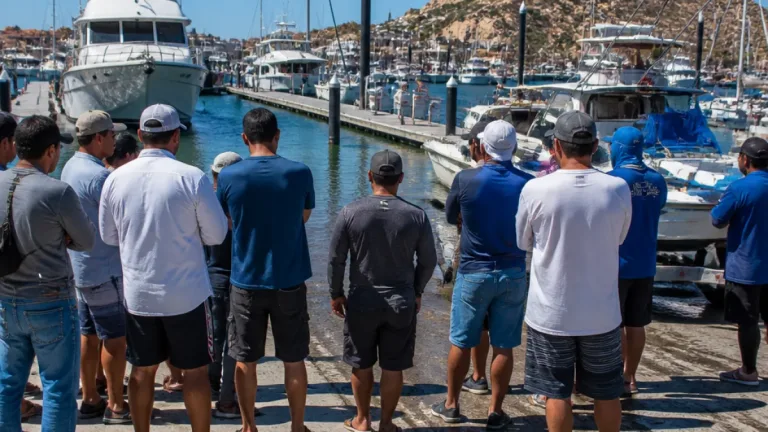 Prestadores protestan por aumento de tarifas en la Marina de Cabo San Lucas